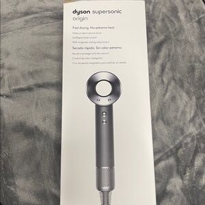 Dyson Supersonic Origin Hair Dryer in Dark Gray New In Packaging. Never Used.